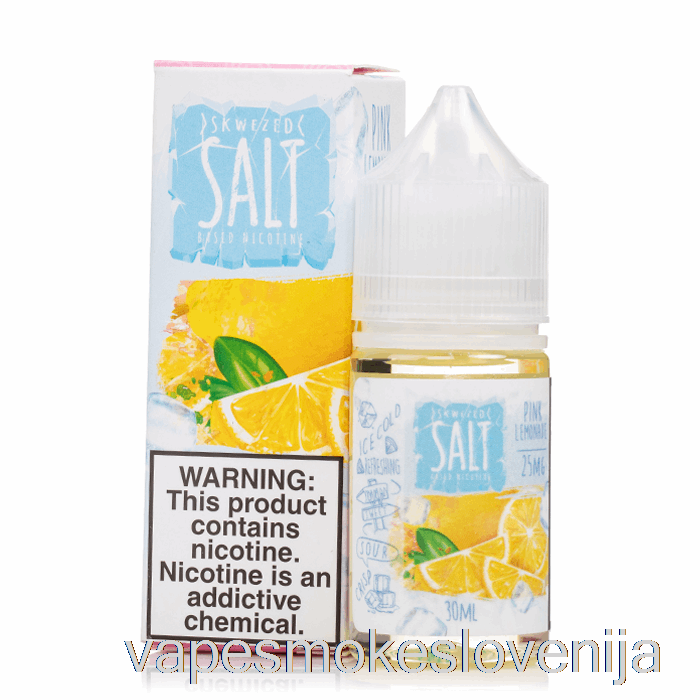 Vape Slovenija Ledeno Roza Limonada - Skwezed Soli - 30ml 50mg